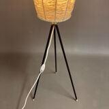 Elegant tripod lamp design 1950