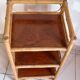 Etagère en rotin 68 x 35 cm