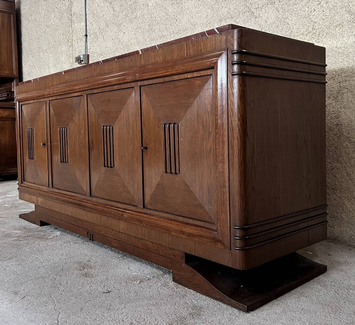 In the Spirit of Maxime Old: sideboard in Macassar circa 1930