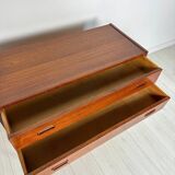 1960s vintage Danish design teak chest of drawers by Arne Hovmand Olsen for Mogens Kold