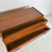 1960s vintage Danish design teak chest of drawers by Arne Hovmand Olsen for Mogens Kold