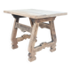Natural wood coffee table
