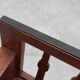 Modernist Art Deco bench with lift-top storage seat in solid oak, Belgium