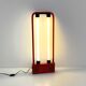 Lampe néon rouge par Gian N. Gigante pour Zerbetto, 1980