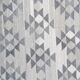 Handmade Afghan Kilim Rug, Grey Wool Geometric Flatweave Carpet 239x175cm