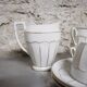 Fine Art Deco porcelain coffee set Victoria China