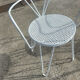 Salon jardin Mathieu Matégot en fer forgé 1950