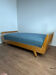 Banquette / lit de repos vintage en bois