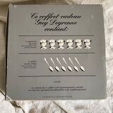 Set of stainless steel egg cups by Guy Degrenne