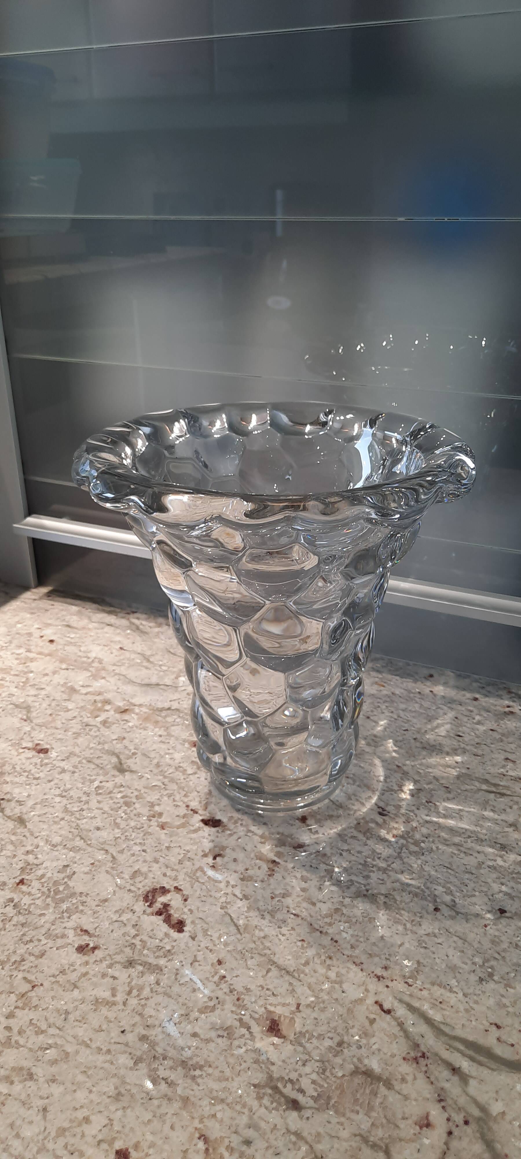 Crystal Vase, Asven 70s