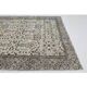1970s Vintage Turkish Oushak Handmade Wool Cotton Beige Area Rug 154x240