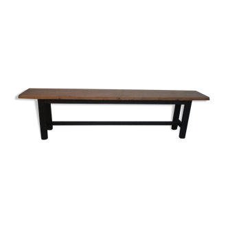 Wooden bench