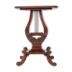 Art nouveau wooden table/ lira, 1910's.