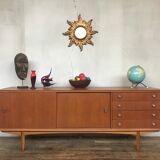 Scandinavian enfilade, 1950 design, vintage teak