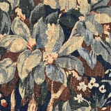 Vintage tapestry hand-screen printed in France