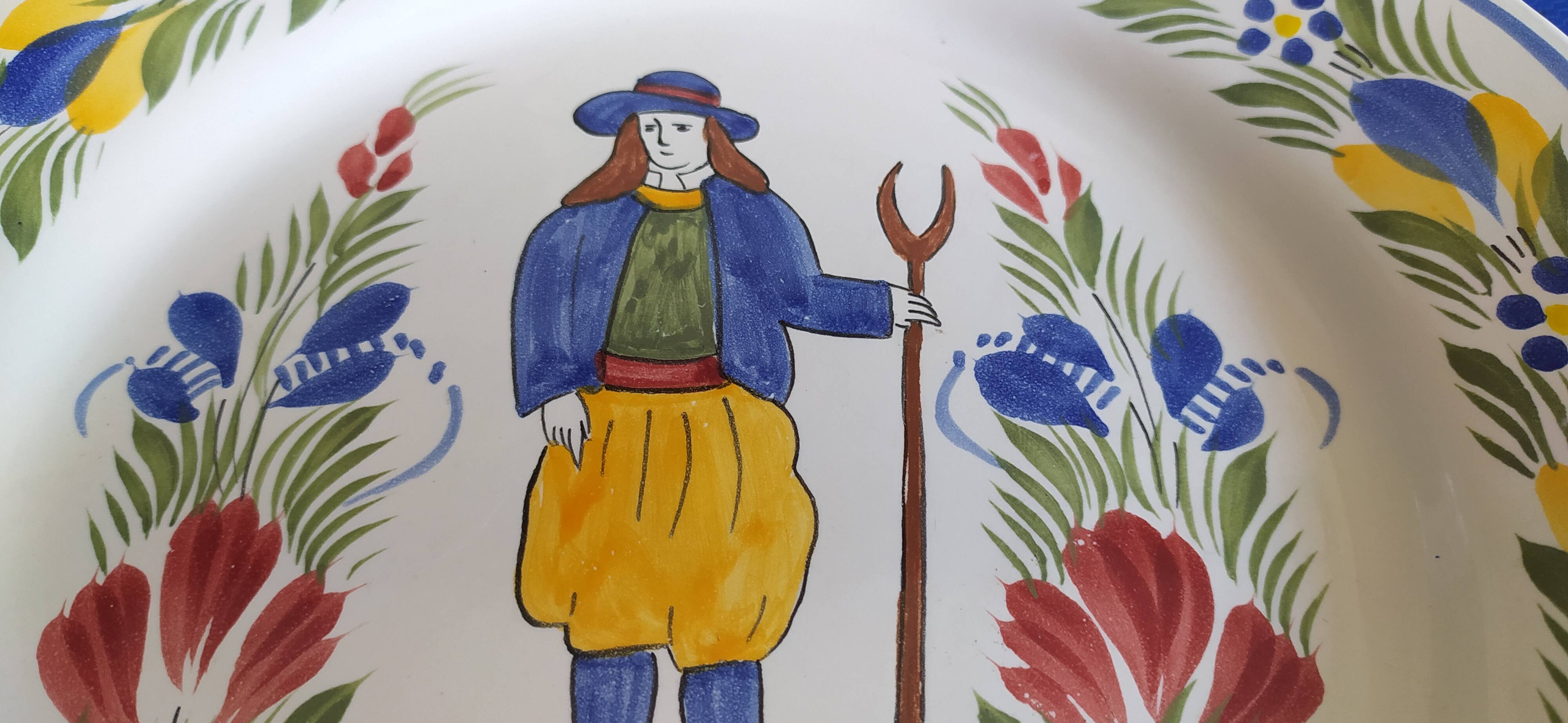 Henriot decorative plate