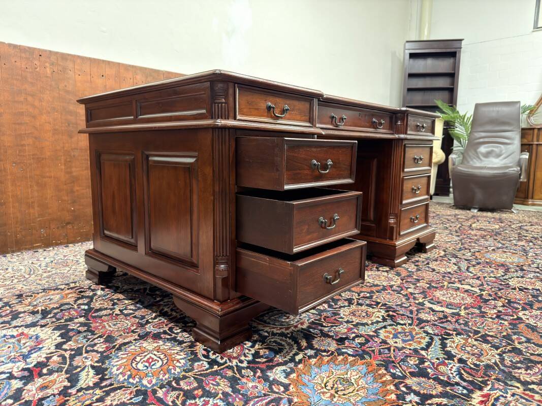 English Chesterfield Desk
