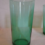 Set de 5 Green lemonade glass