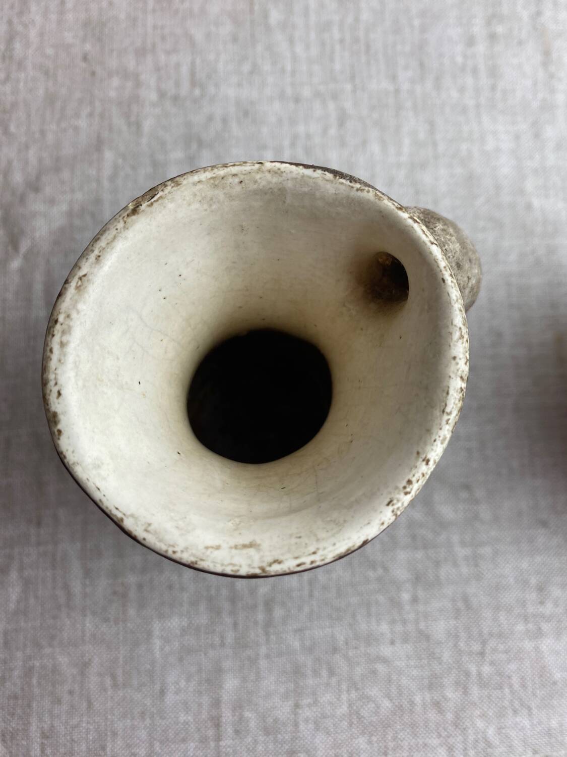 La Roue Vallauris ceramic mug and pitcher