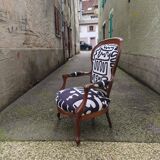 Louis Philippe armchair restored to new condition