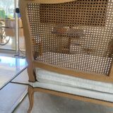 French vintage bank chair