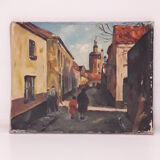 Two paintings 20th