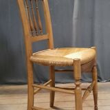 Chaise paillee