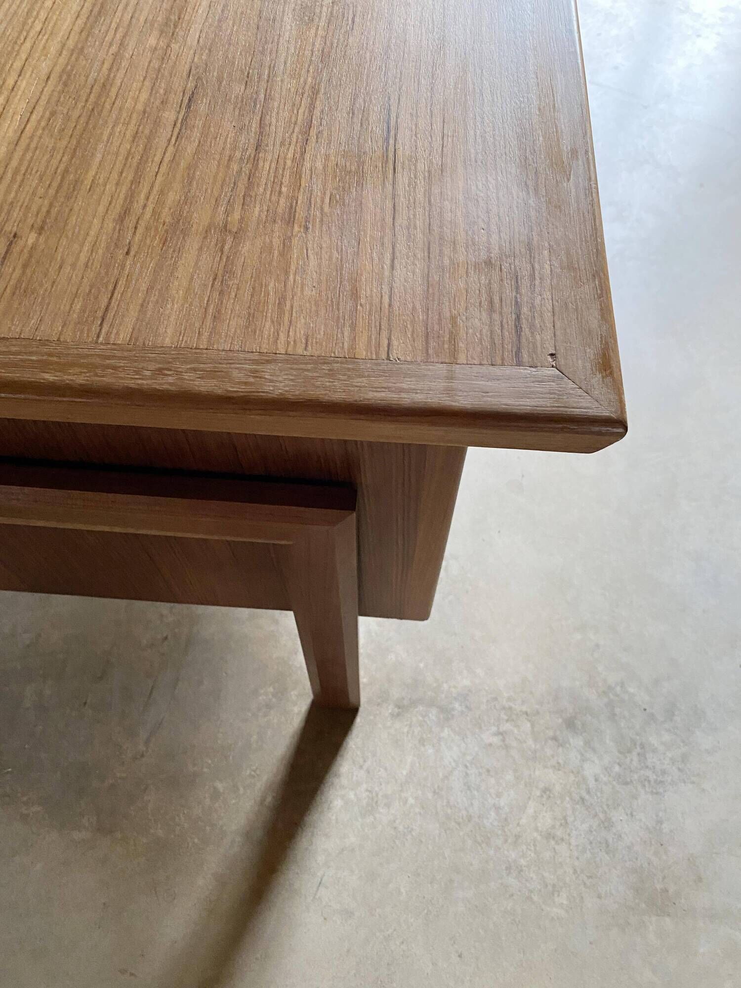 Vintage teak desk