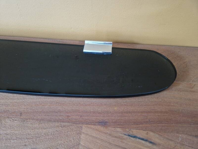 Smoked glass shelf - Veca edition, Fontana Arte - Design 1970