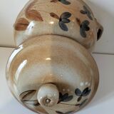 Vintage stoneware soup tureen from the Marais – rustic charm, cottagecore spirit.