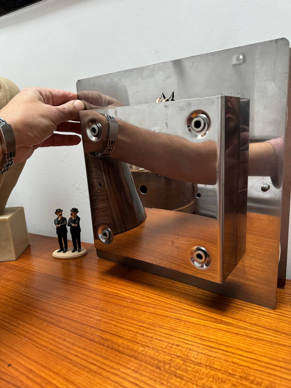 Applique Vintage 4 Feux Jocelyne Trocmé Oxar Modèle Disco