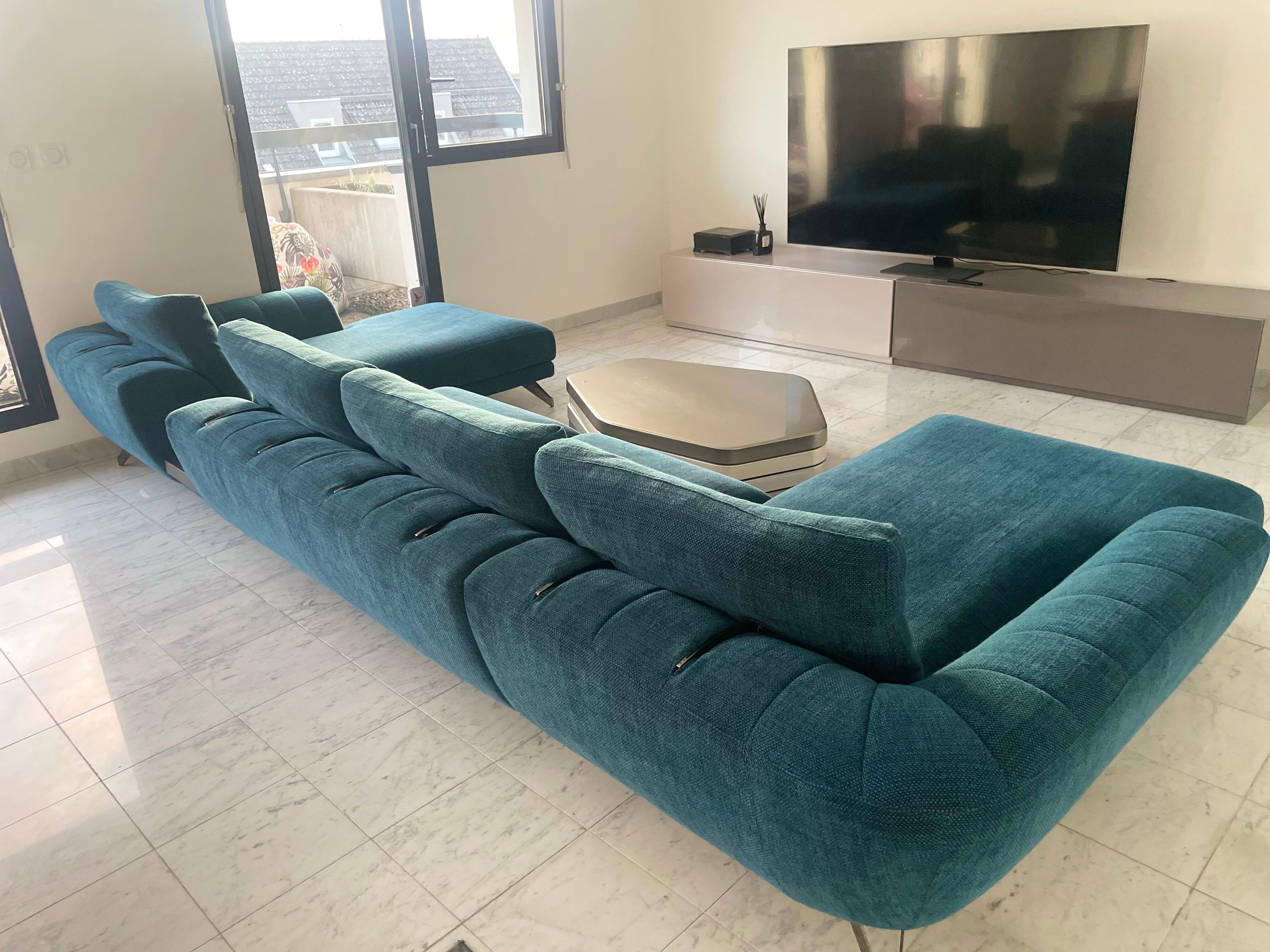 Roche Bobois U-Shaped Character Sofa – Design by Sacha Lakic