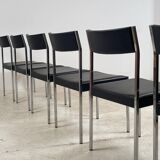 6 chairs by Ernst Lauclair 1966