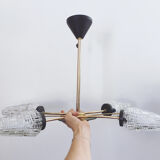 Chandelier 60s - tulips - 4 lights