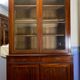 Louis Philippe period library in mahogany around 1830