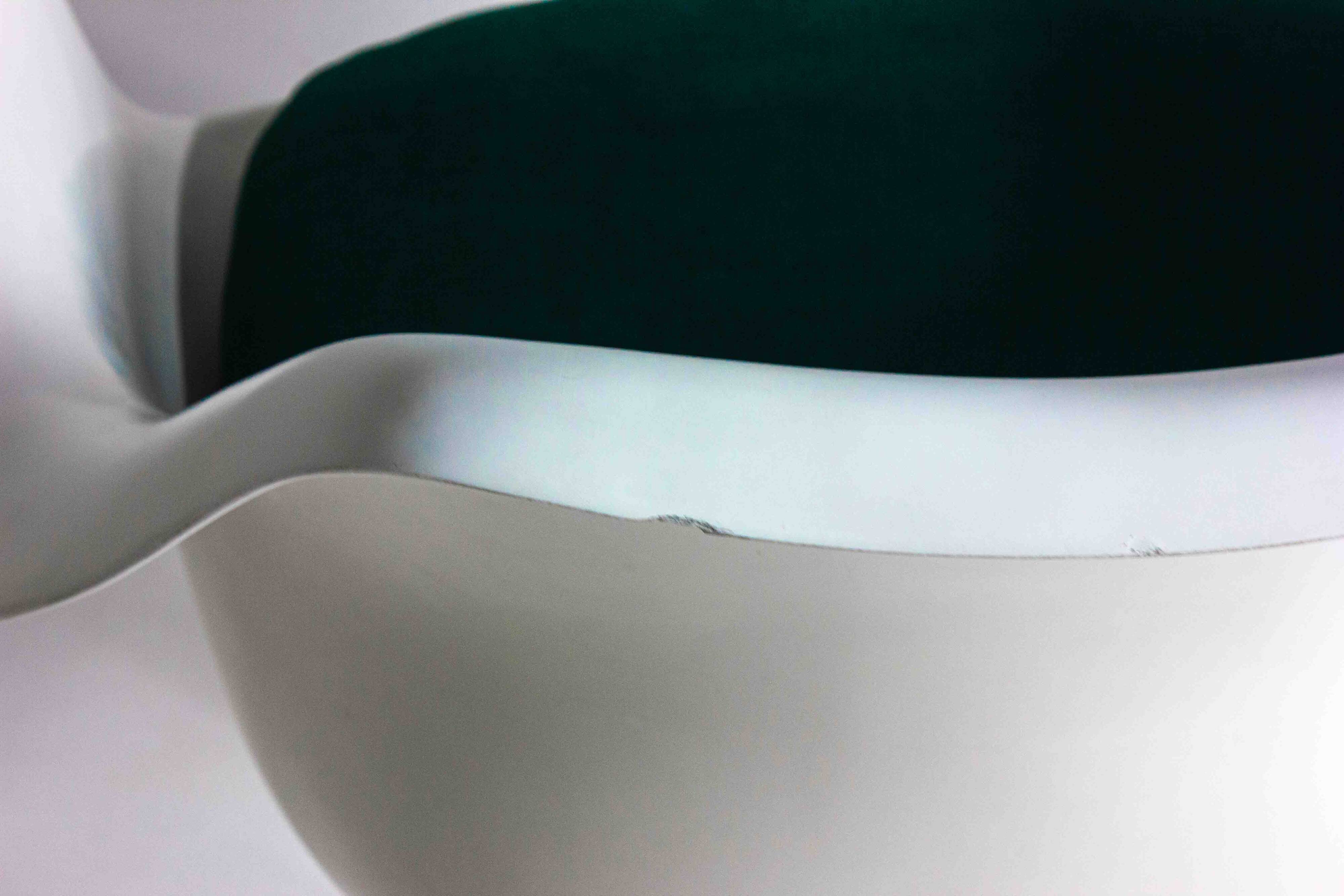 Large set of 8 tulip armchairs by Eero Saarinen for Knoll International, 1970s