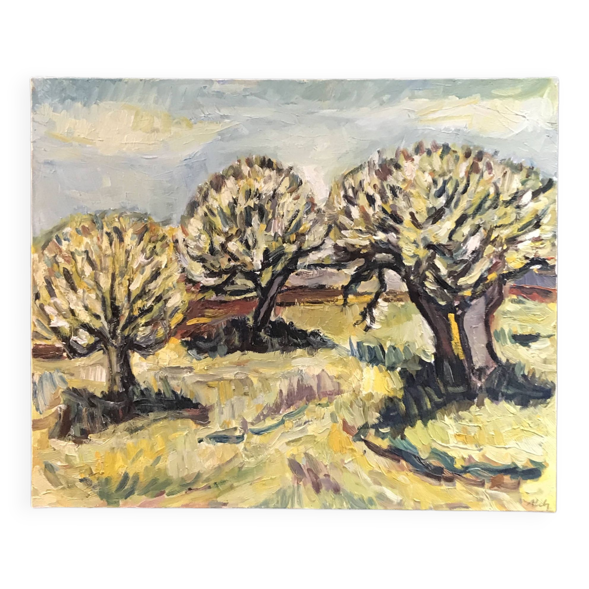 Painting "The Olive Trees"