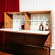 Scandinavian teak cabinet bar with integrated secretary, 1960s.