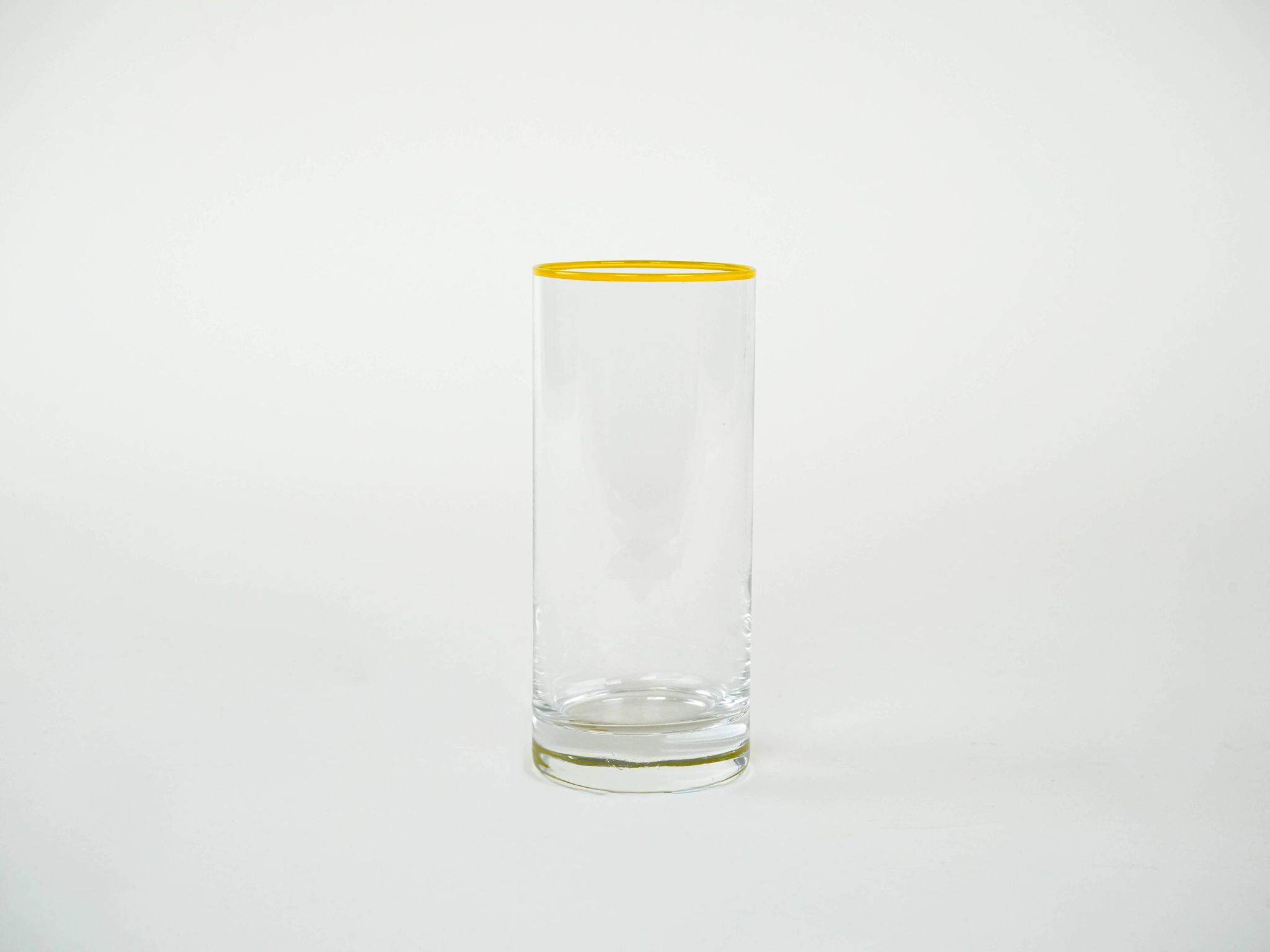 Set of highball glasses, Italian design, 1970s, manufactured in Italy
