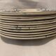 12 old blue dessert plates Eglantines Iron Land HB and Co.
