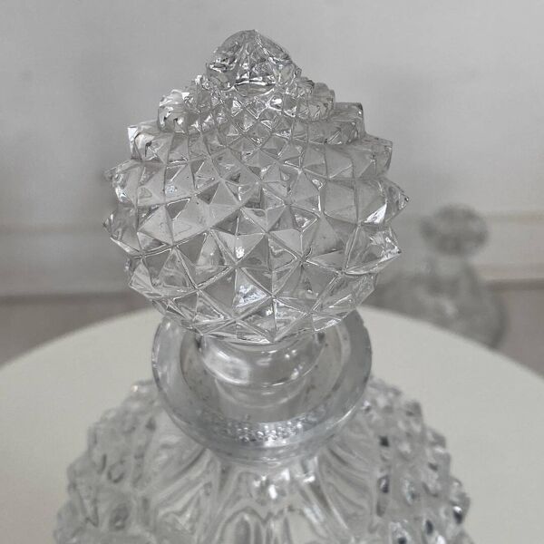 Carafe en cristal vintage