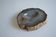 Vide poche vintage en agate polie