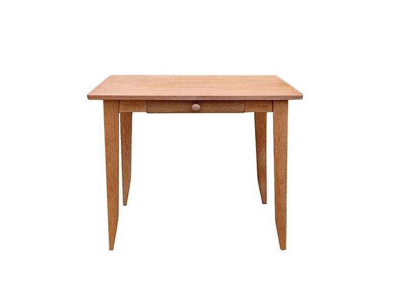 Console, vintage design side table from the 1980s in beech.