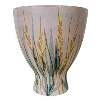 Vase Marie Madeleine Jolly ceramic vintage Vallauris