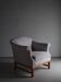 Grey boucle lounge chair | Sweden | 1940s