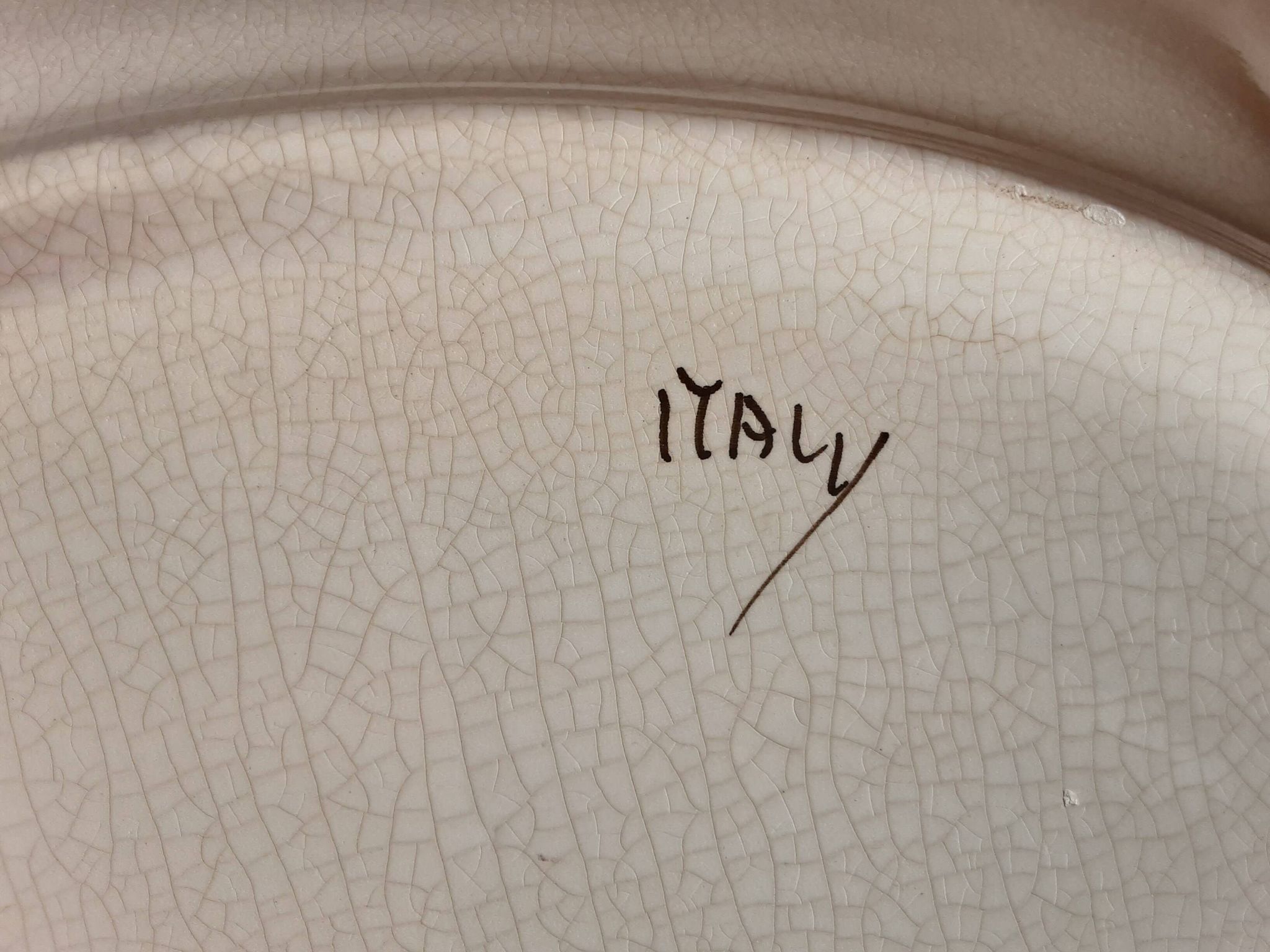 Italian ceramic dish