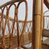 Rattan bed