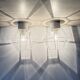 Pair of Limburg Glashütte ceiling lamp flush mount , 1970s