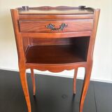 3-drawer bedside table in solid cherry