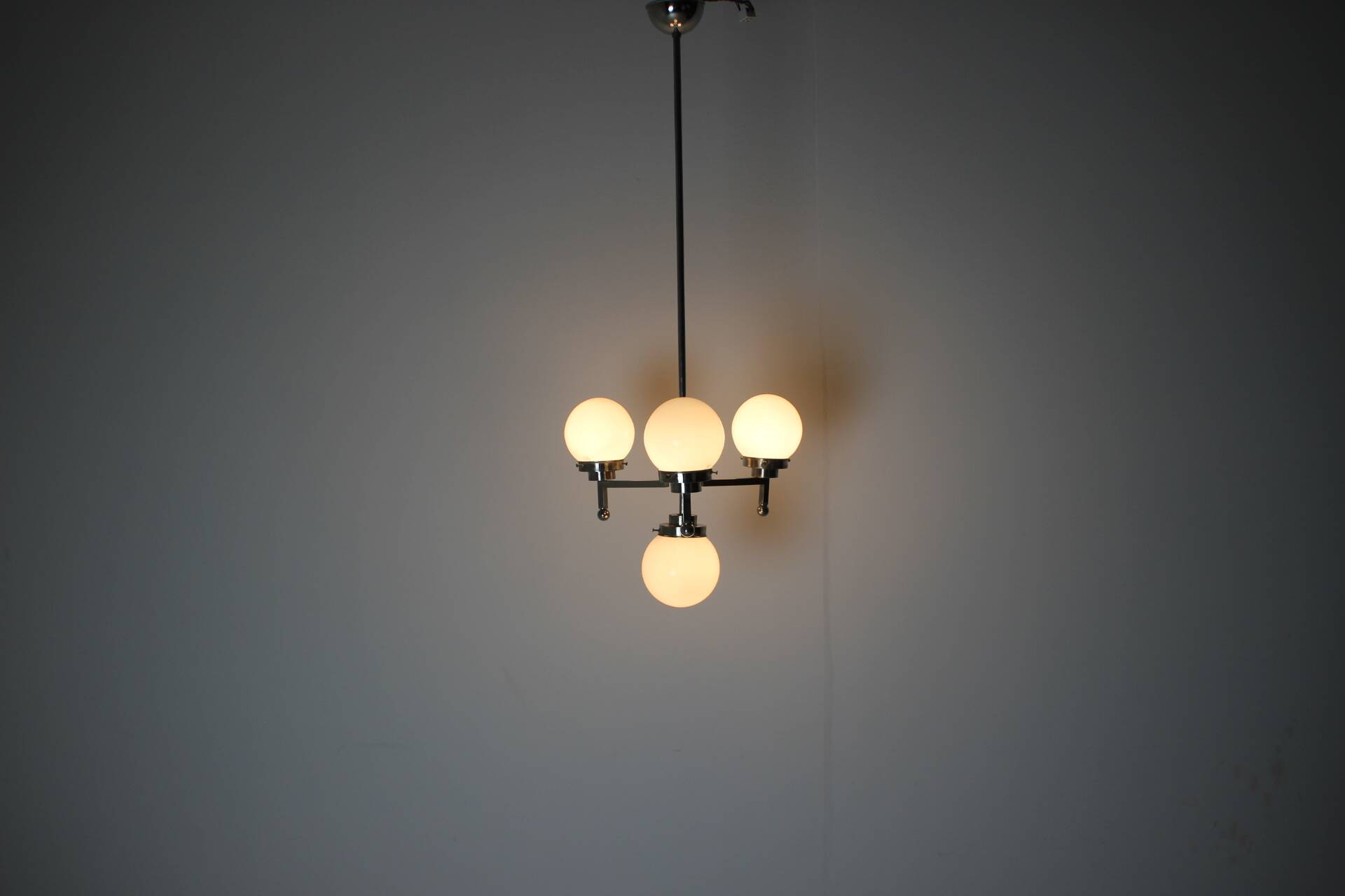 Art Deco Candlestick, 1930s, Czechoslovakia